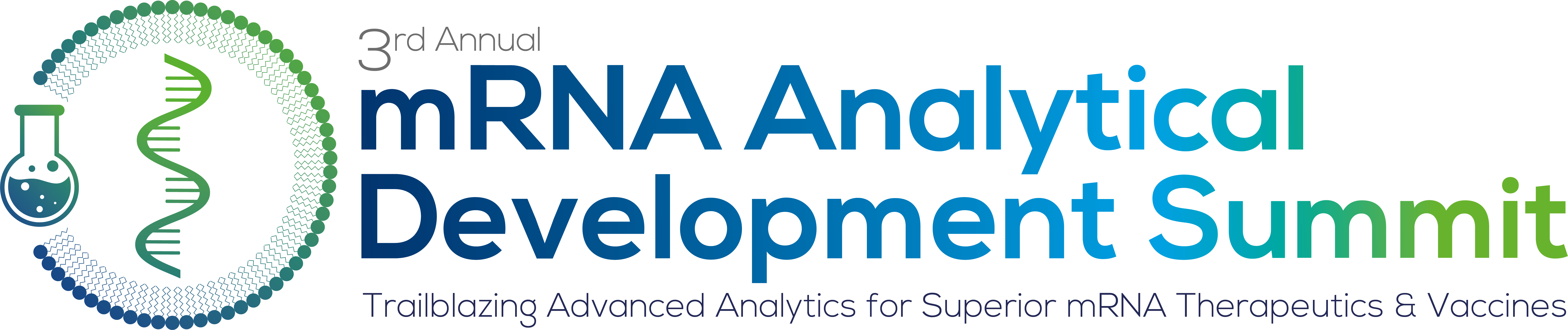3rd mRNA Analytical Development Summit logo FINAL With Tag