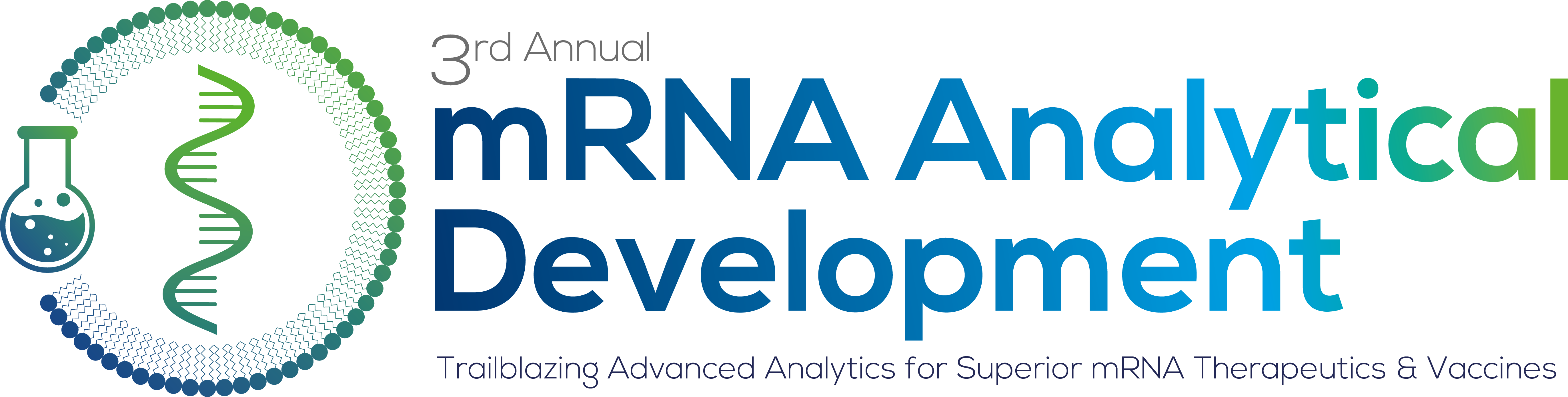 3rd mRNA Analytical Development Summit logo FINAL With Tag